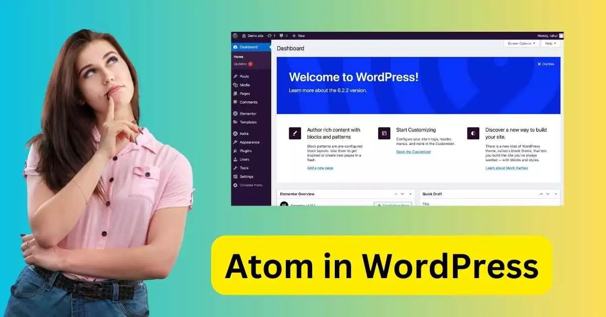 what is atom in wordpress